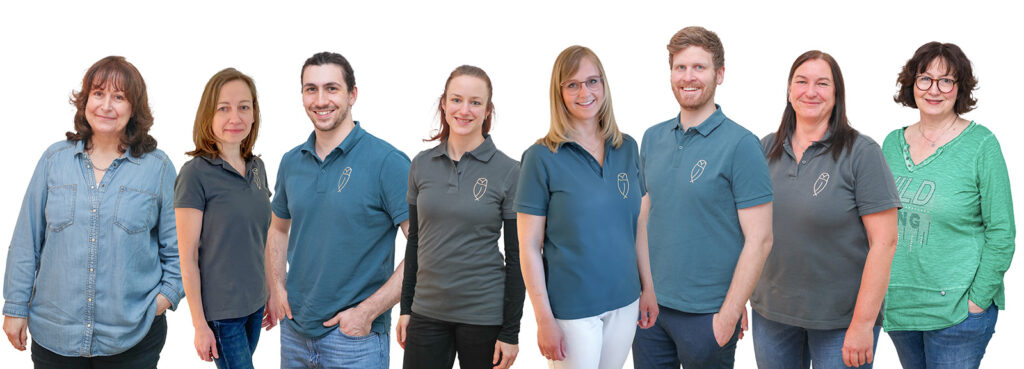 Das Team der Praxis Euler Hannover für Physiotherapie und Osteopathie